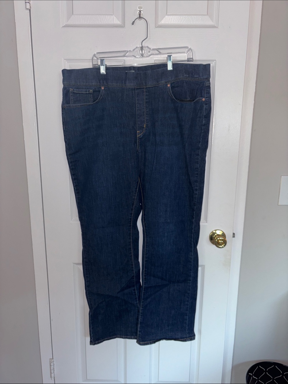 Plus Size Pull-On Jeans